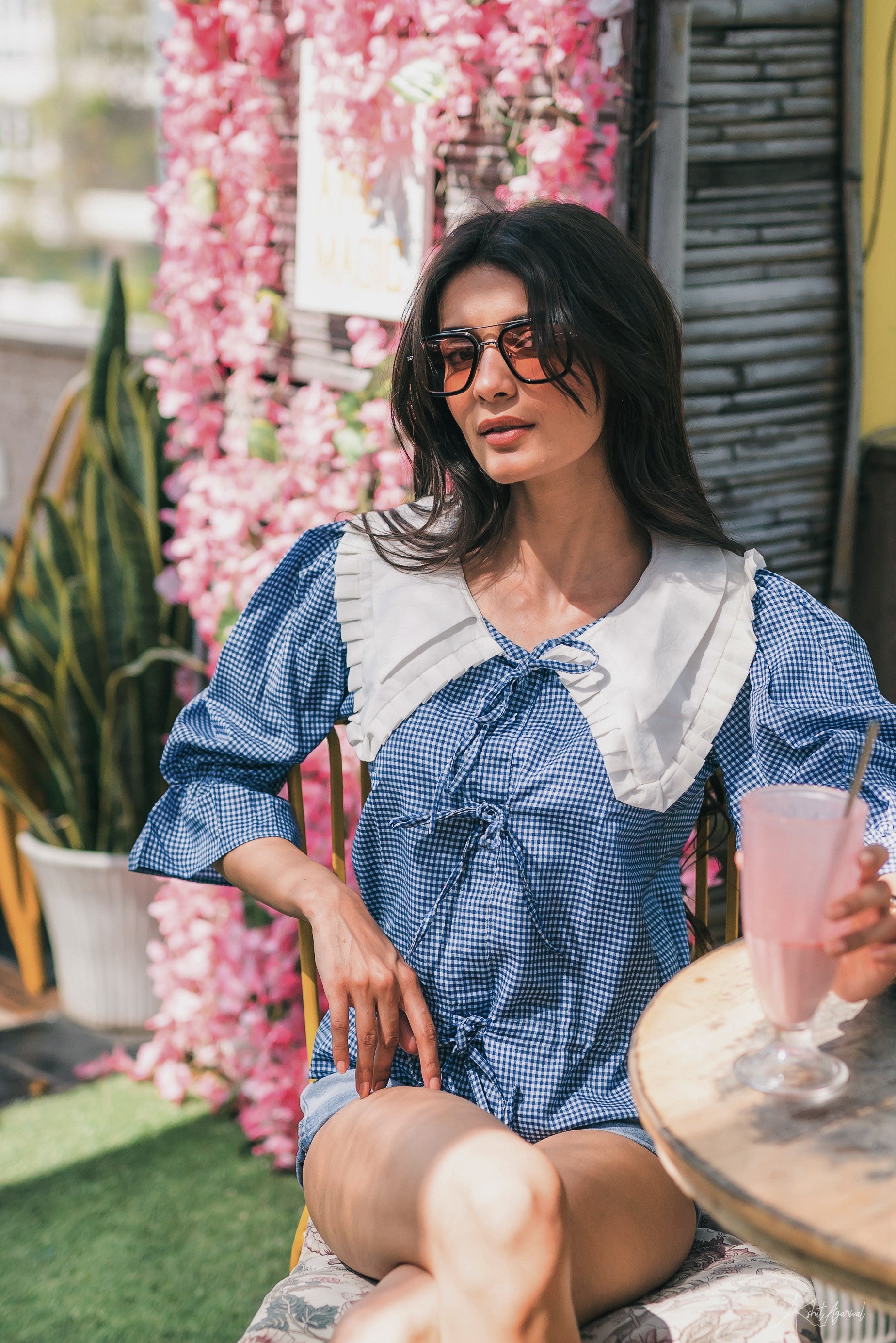 Checks Vintage Blouse