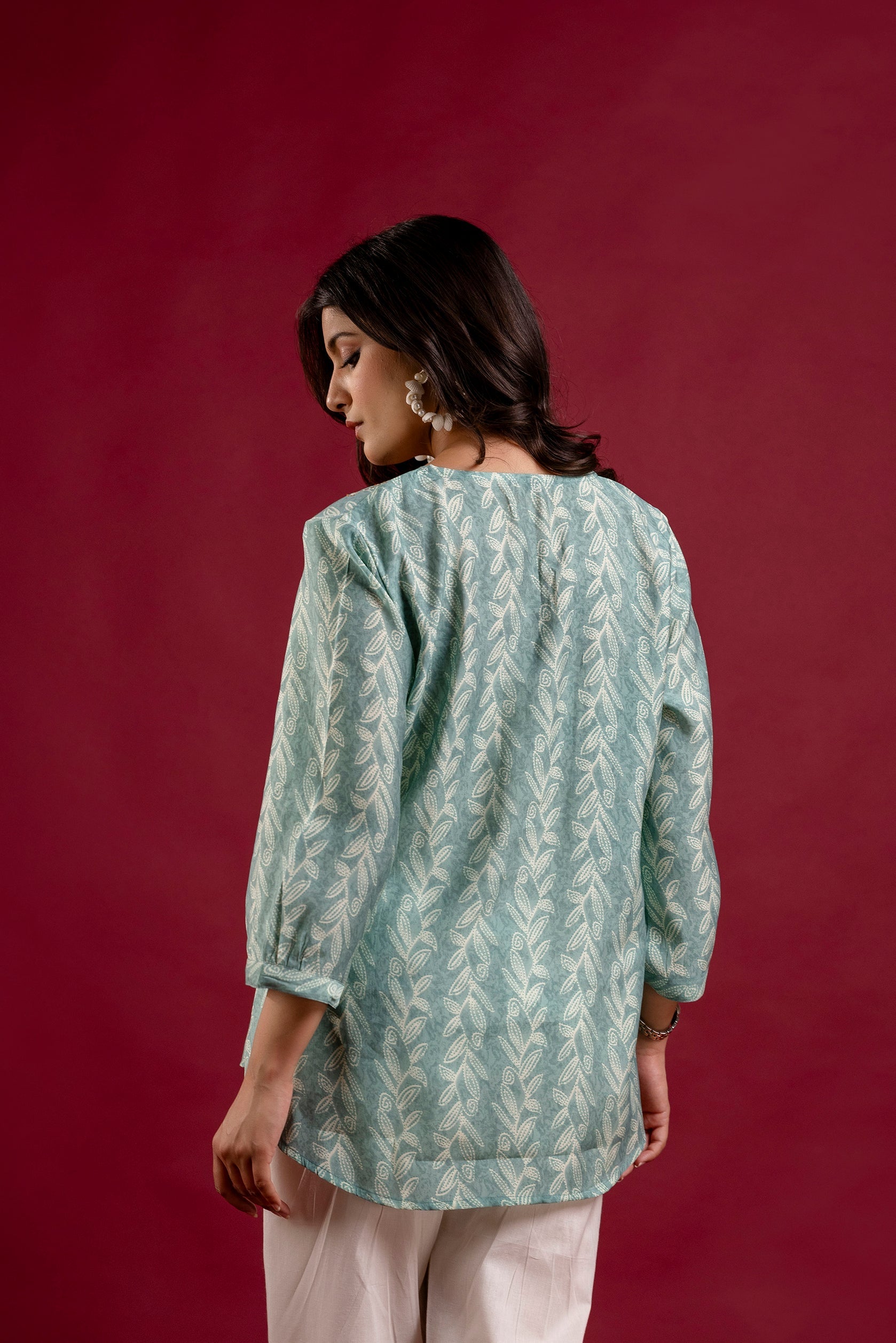 Sage Green Tunic Top