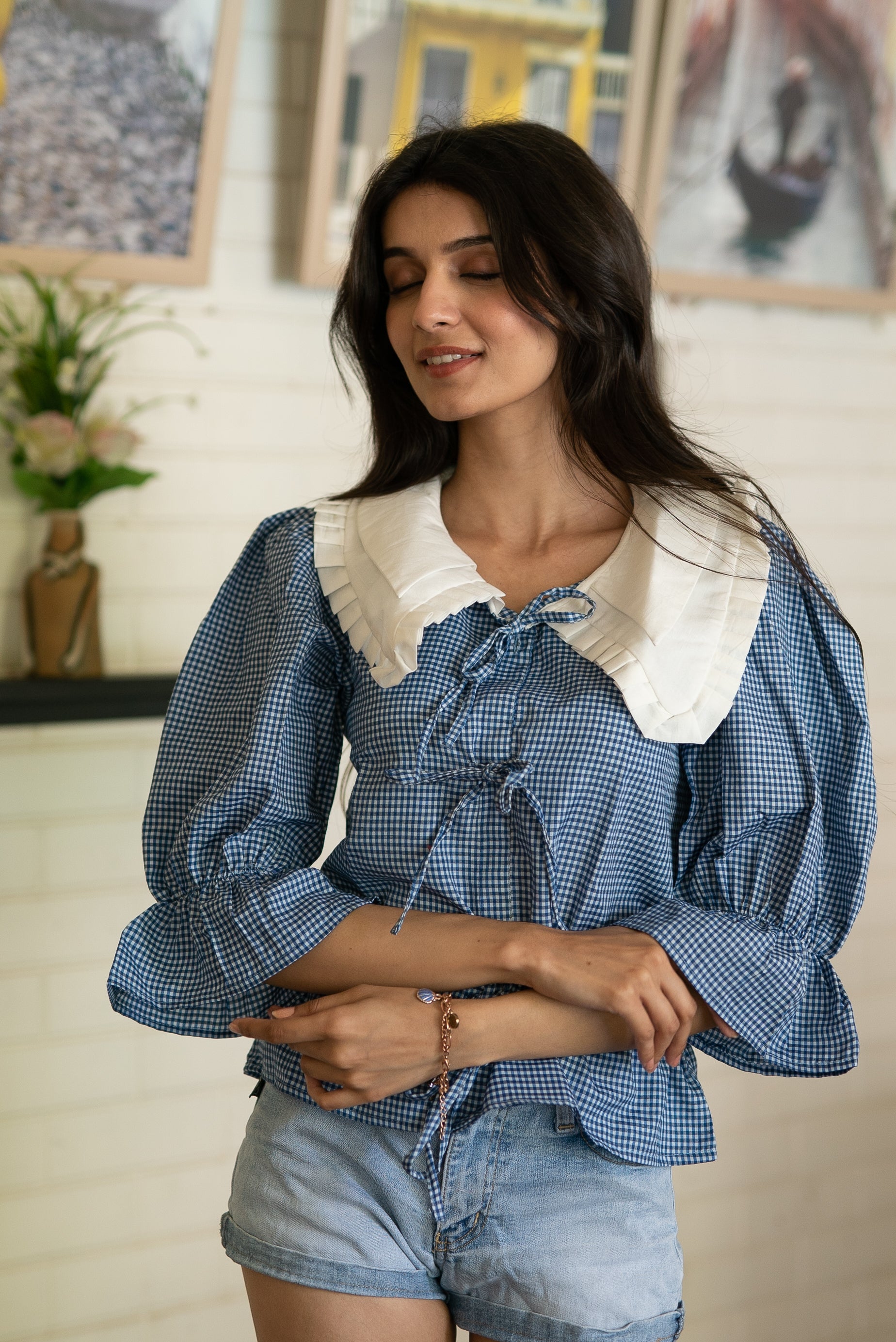 Checks Vintage Blouse