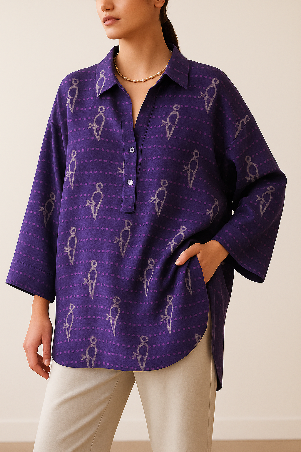 Noor Parrot Tunic