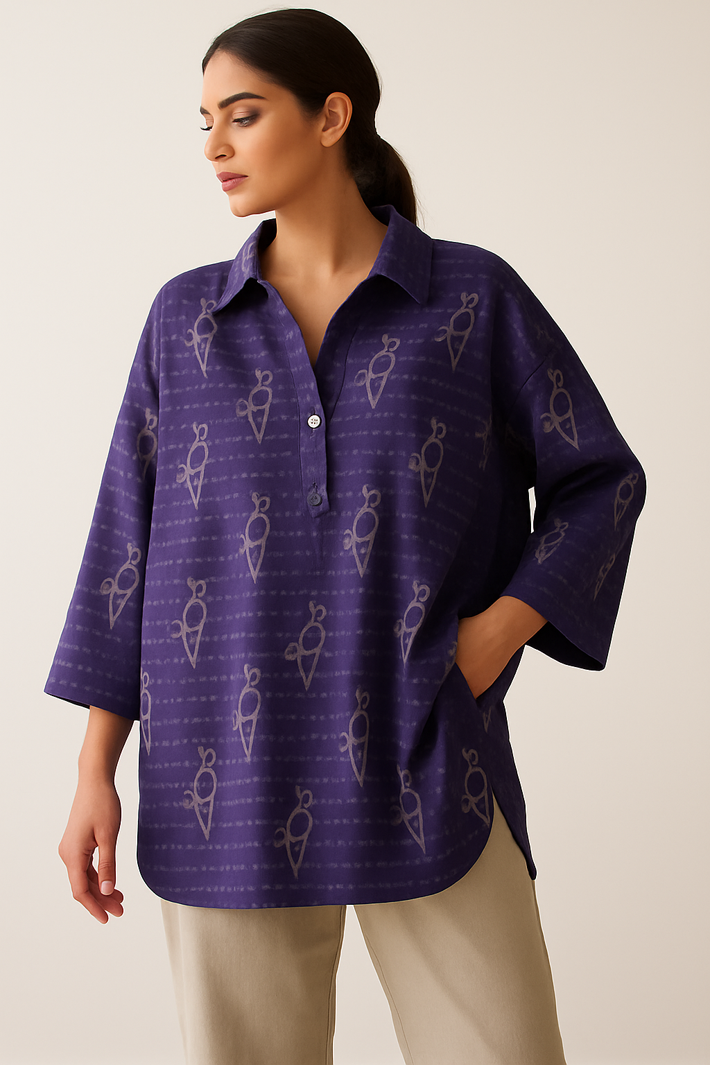 Noor Parrot Tunic