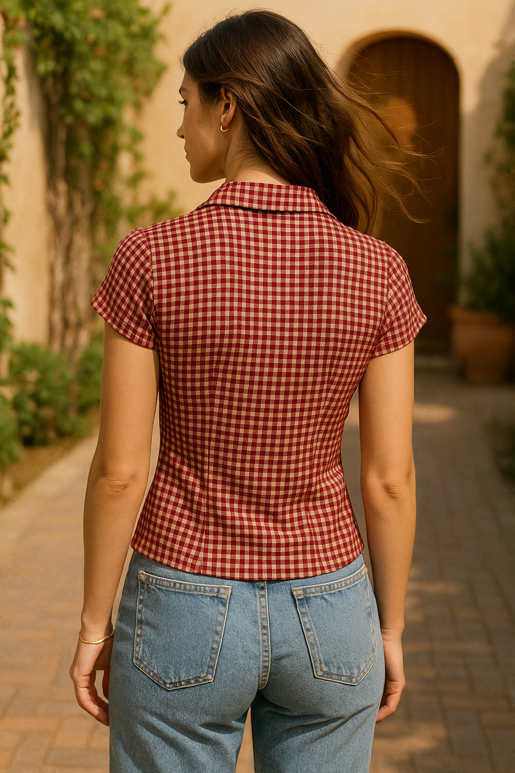 Miss Gingham Shirt