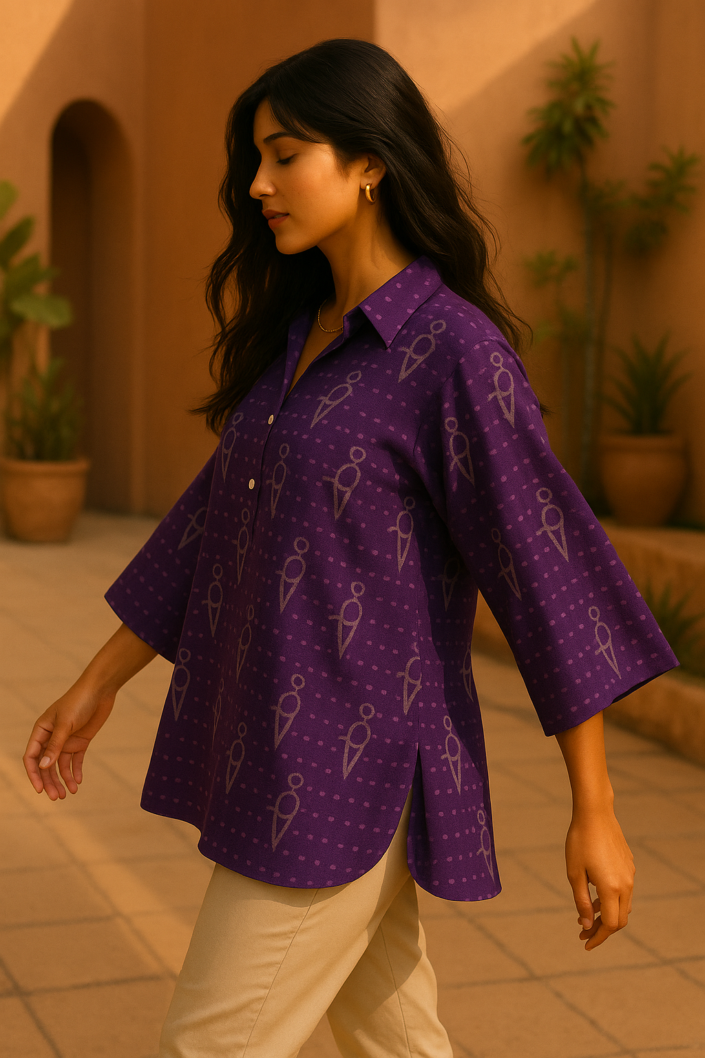 Noor Parrot Tunic