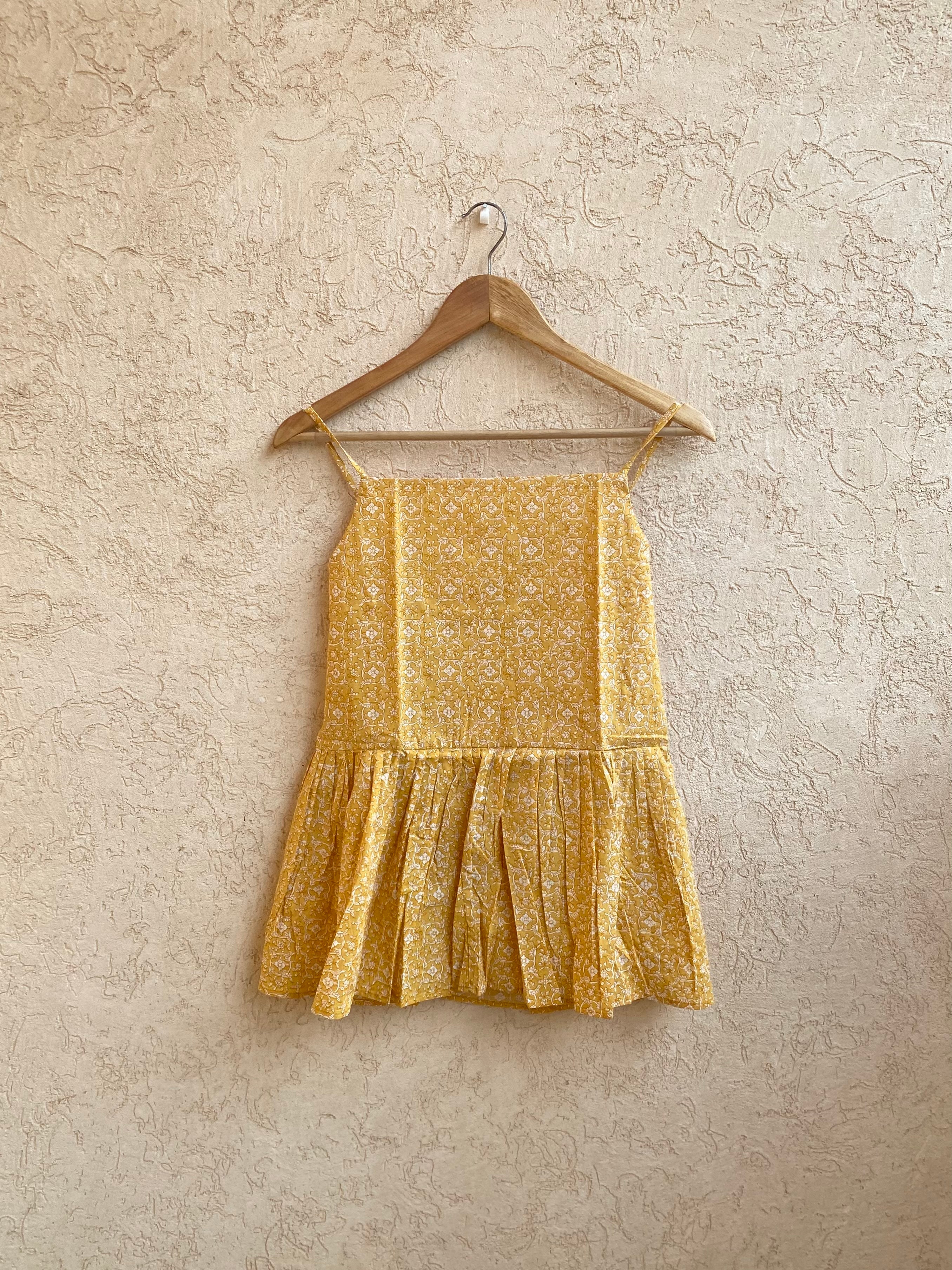 Cami Top Yellow