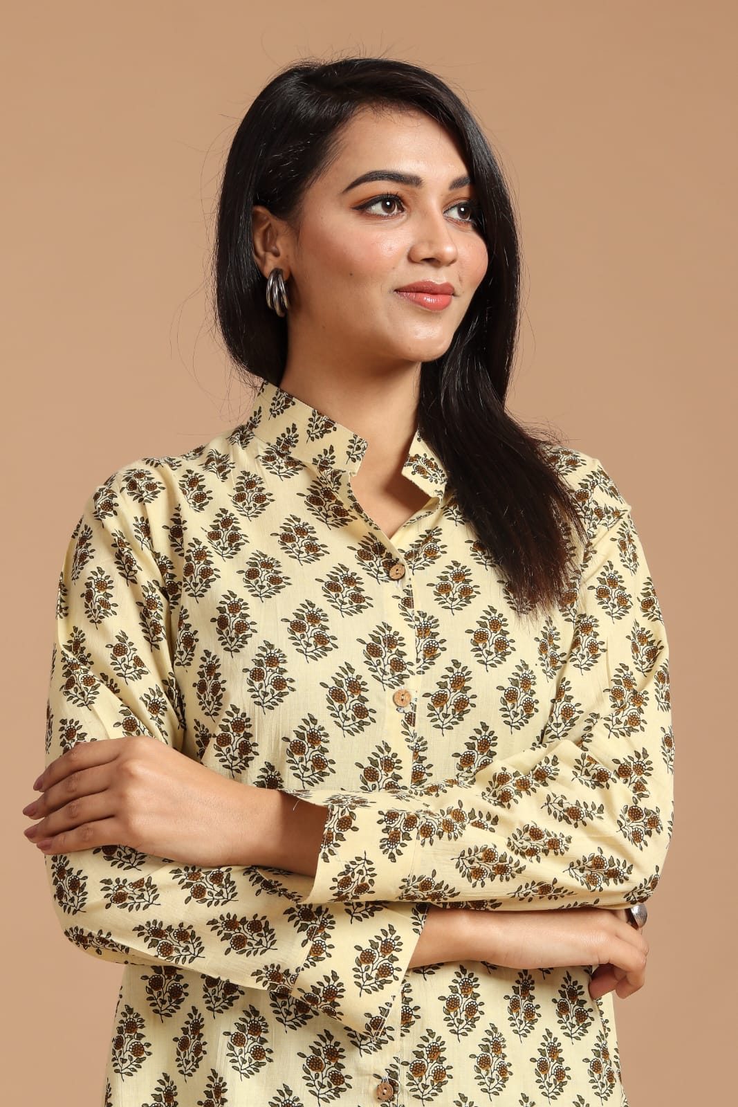 Floral Cotton Shirt