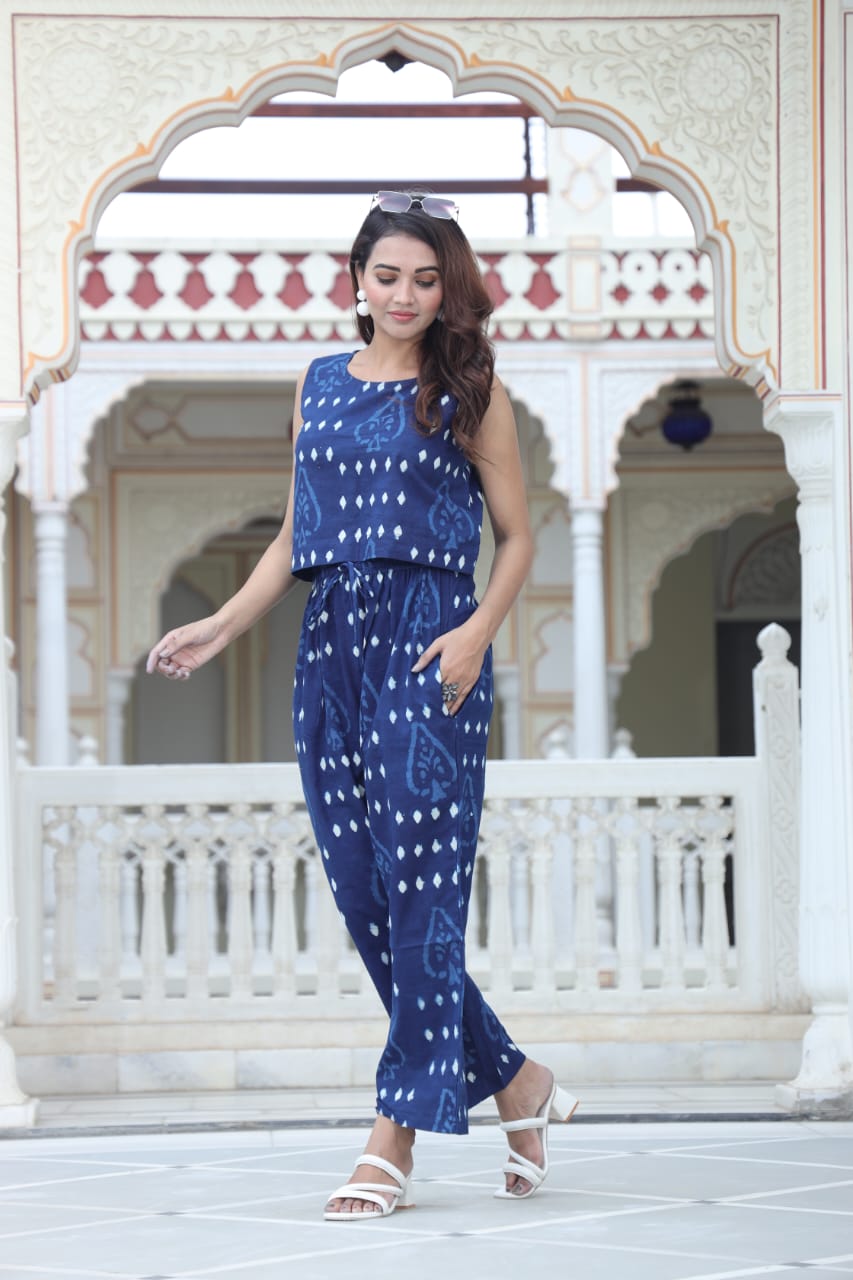 Block Printed Co-ord Set