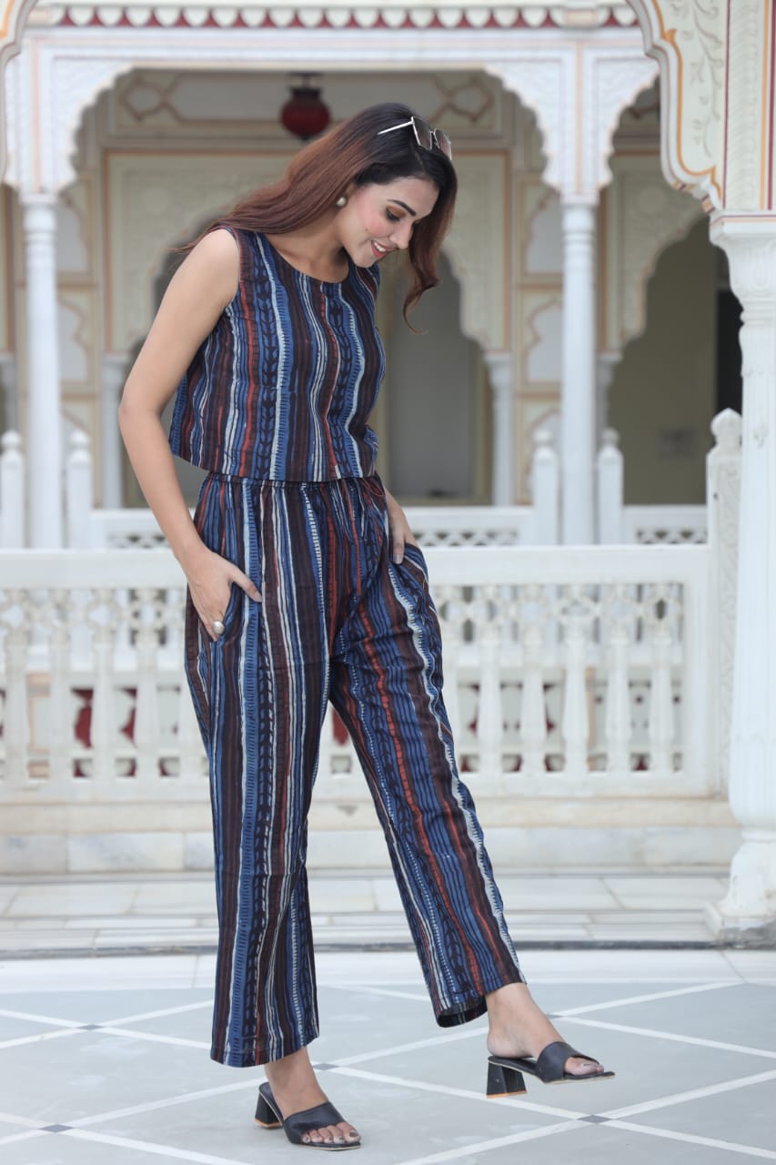 Block Printed Co-ord Set