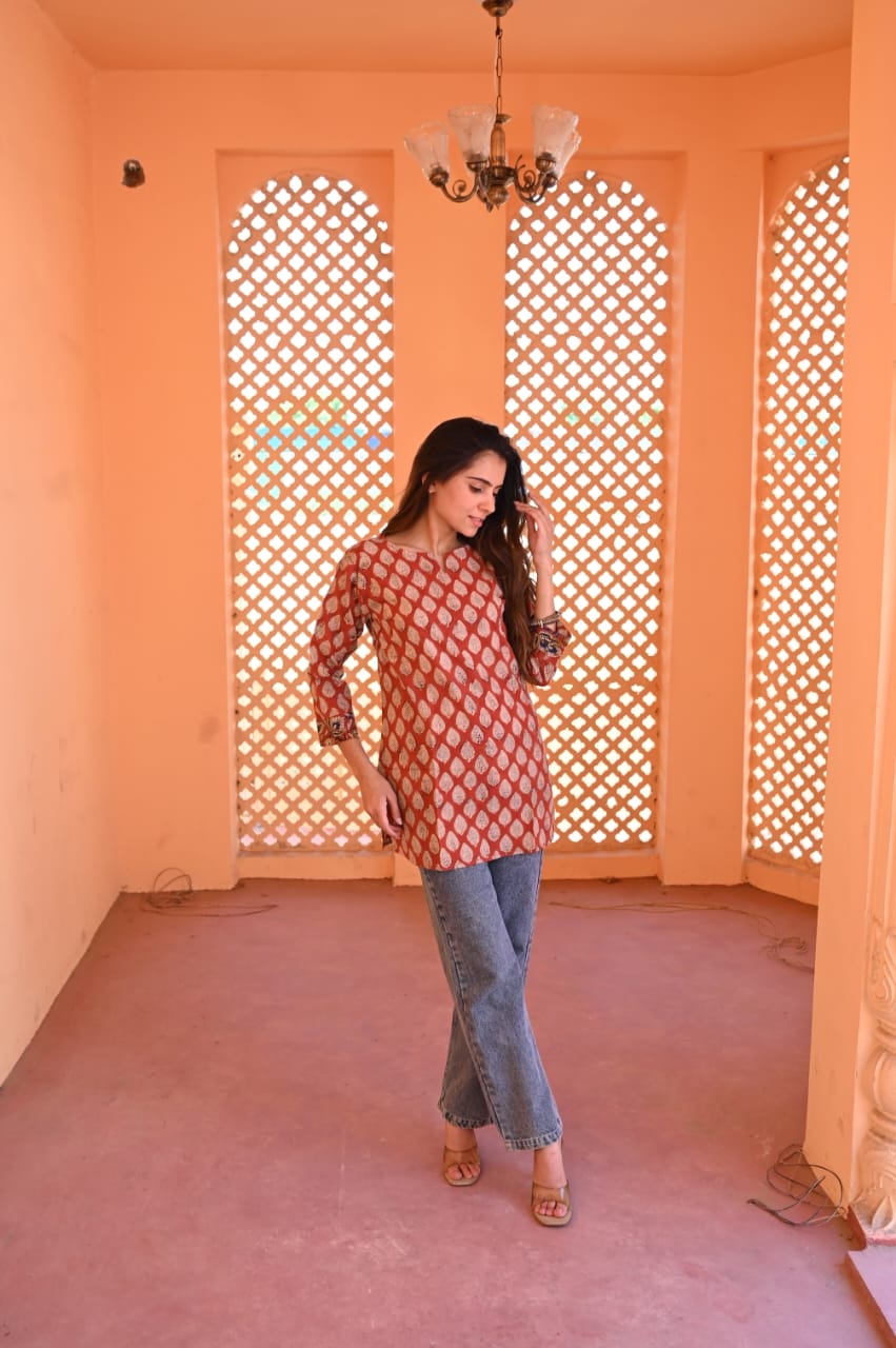 Jaipuri Short Kurti