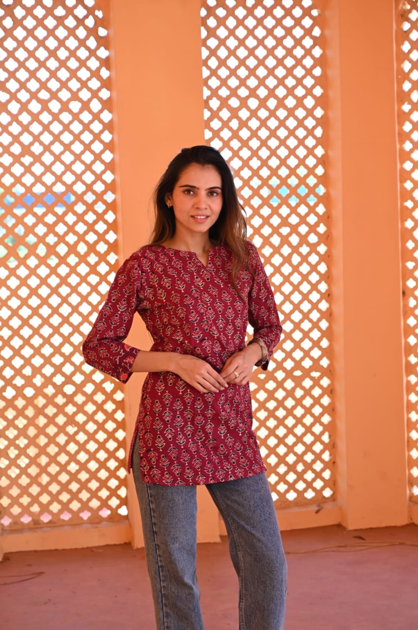 Jaipuri Short Kurti