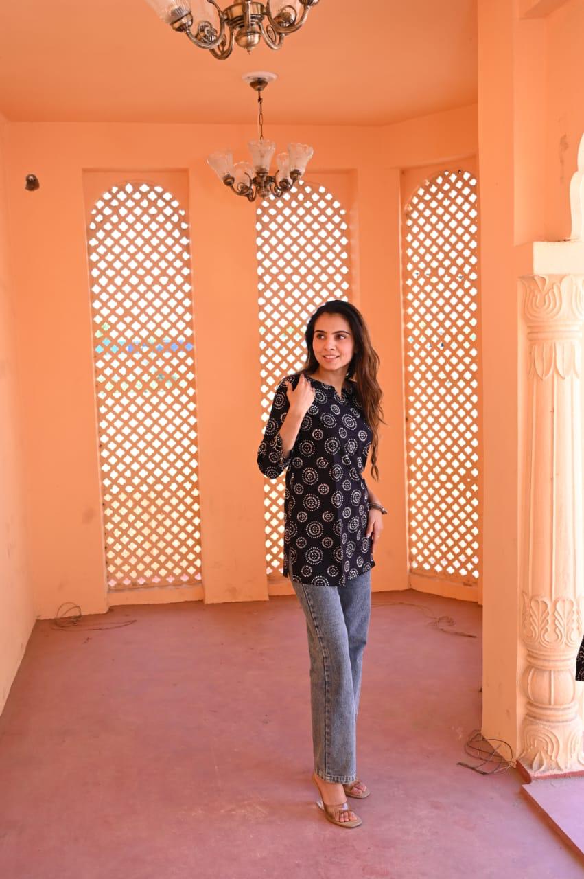 Jaipuri Short Kurti