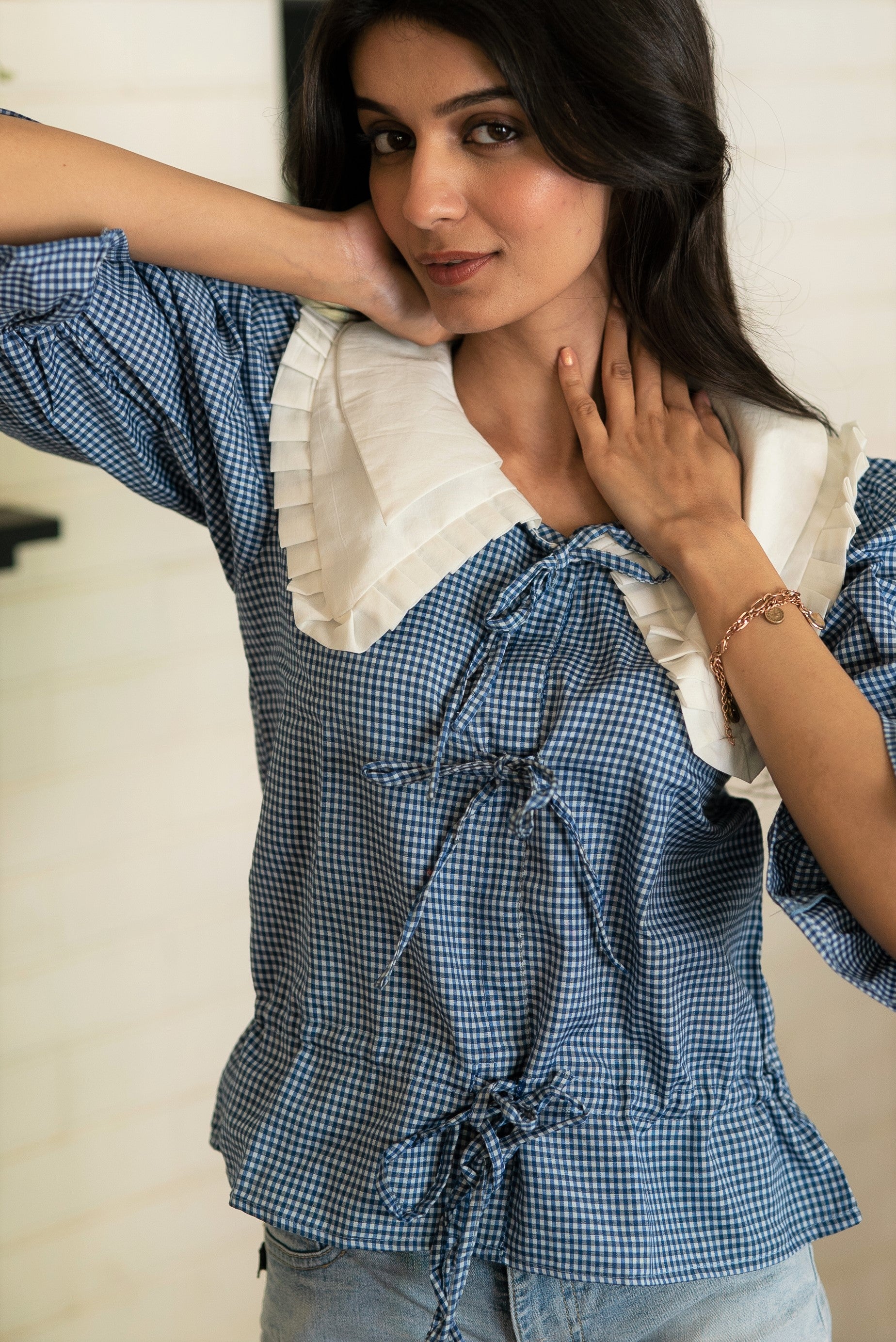 Checks Vintage Blouse