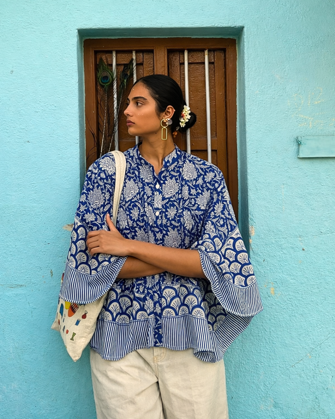 Gulbagh Boxy Kaftan Shirt