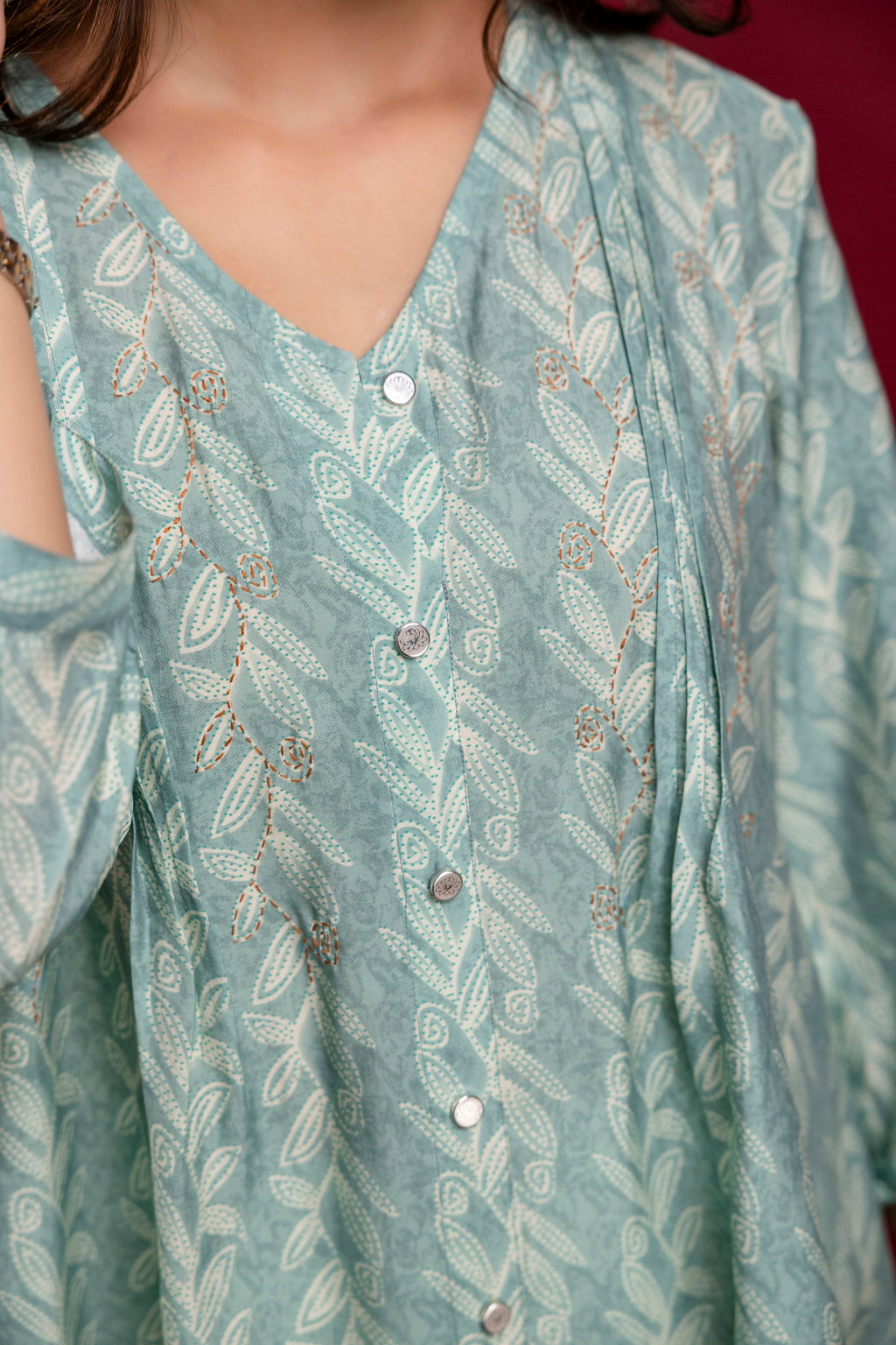 Sage Green Tunic Top