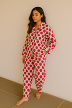 Strawberry Fields Co-ord Set (Pure Cotton)