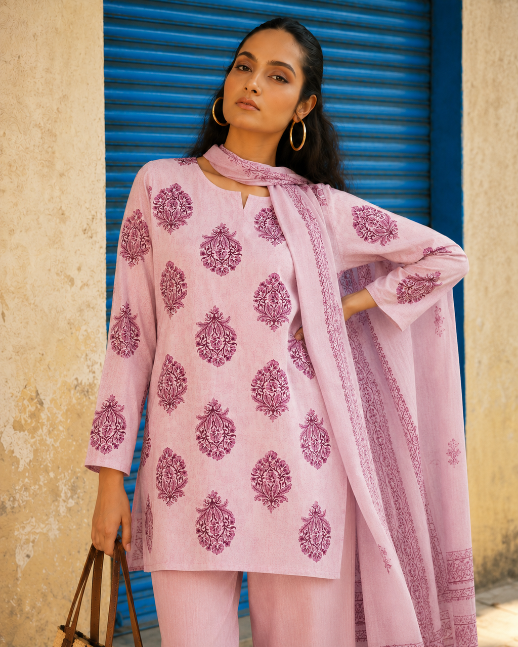 Bahaar Pink Kurta