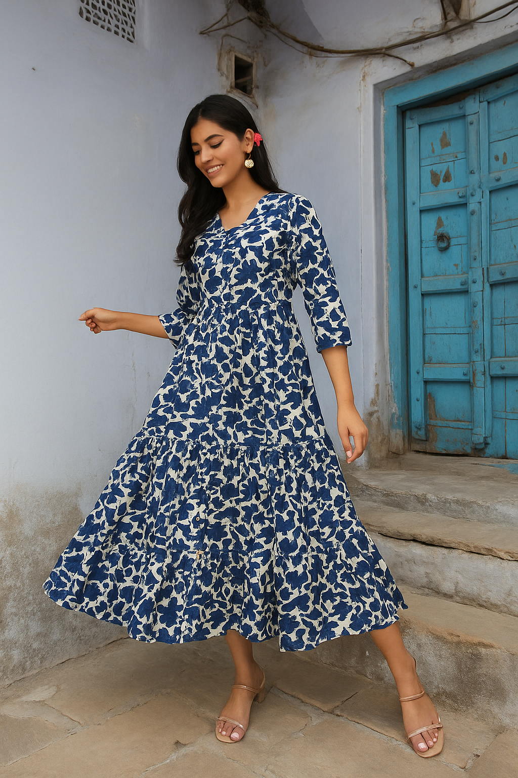 Blossom Frill Dress