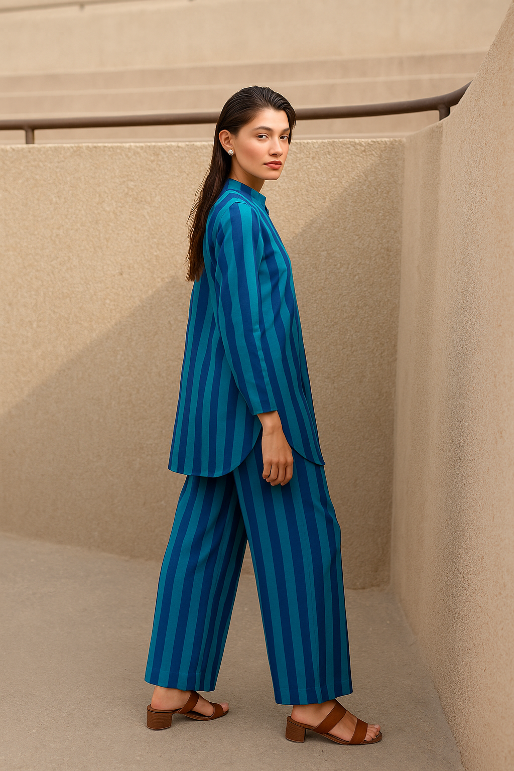 Sea Breeze Stripe Set