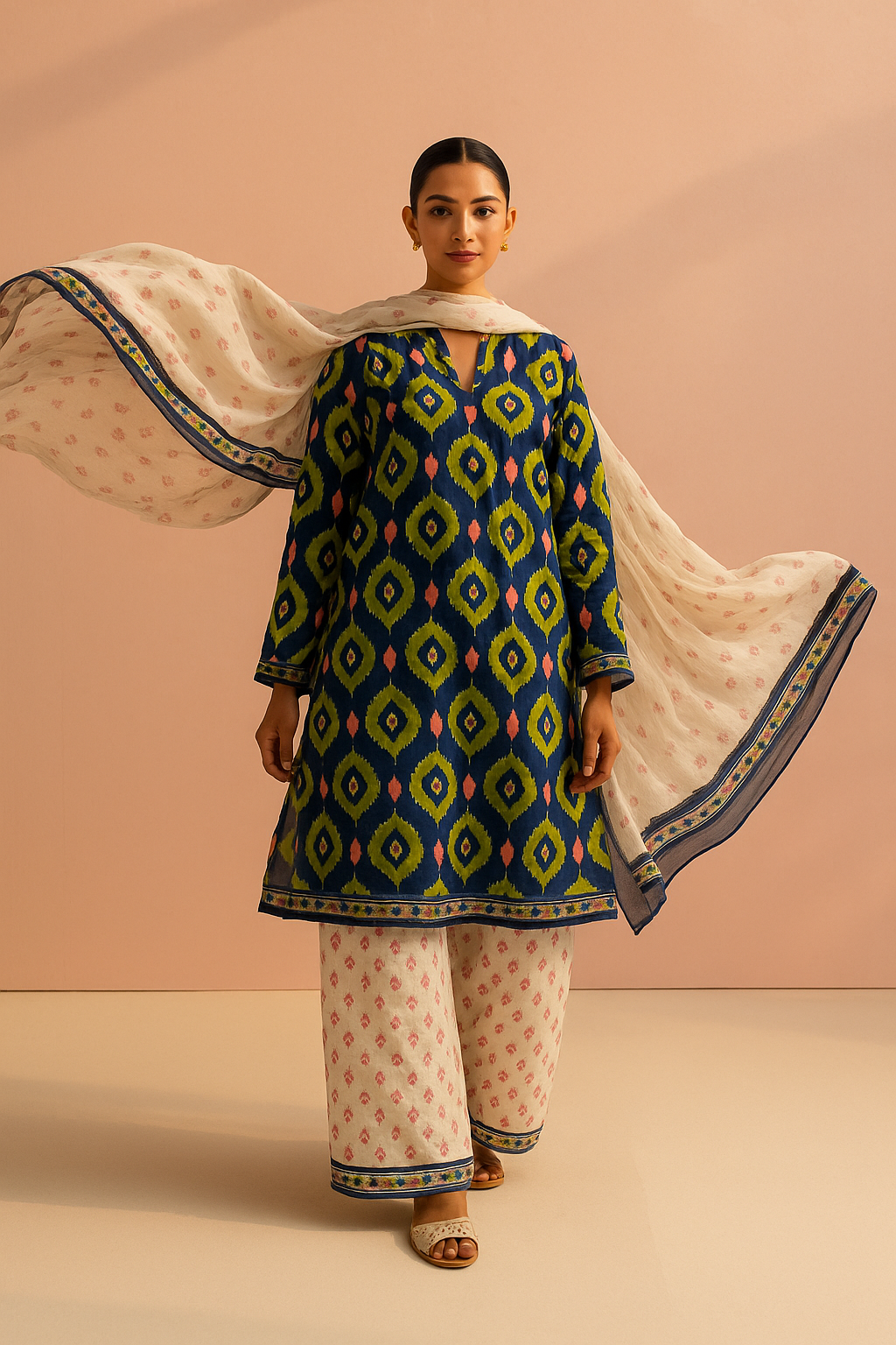 Jaipur Ikat Bloom Co-ord