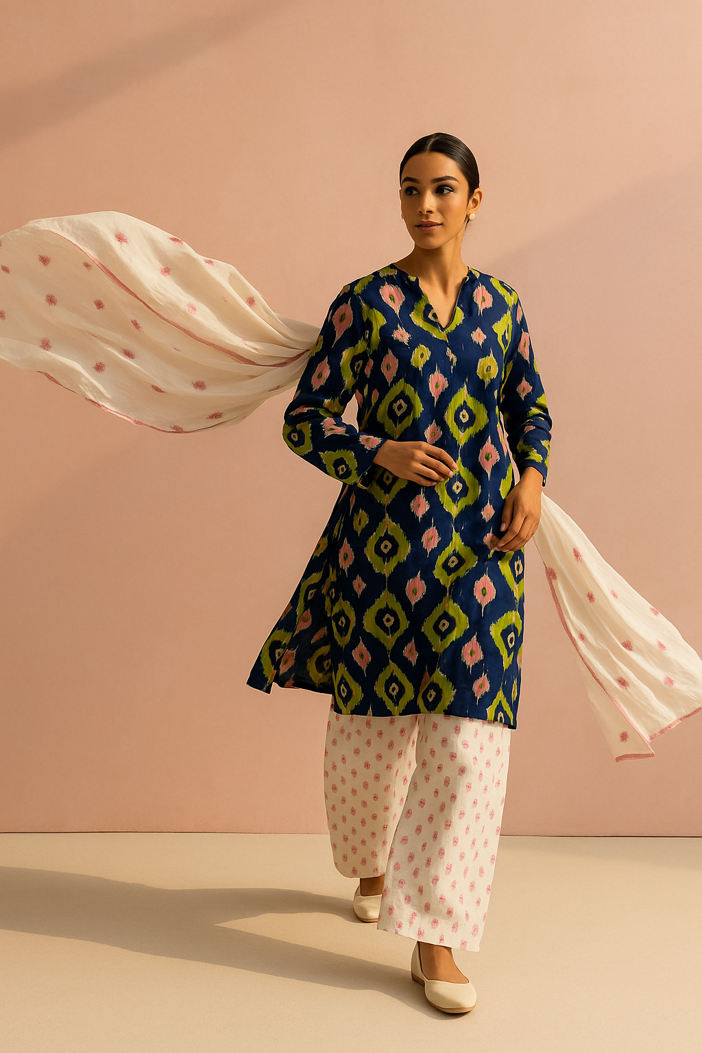 Jaipur Ikat Bloom Co-ord