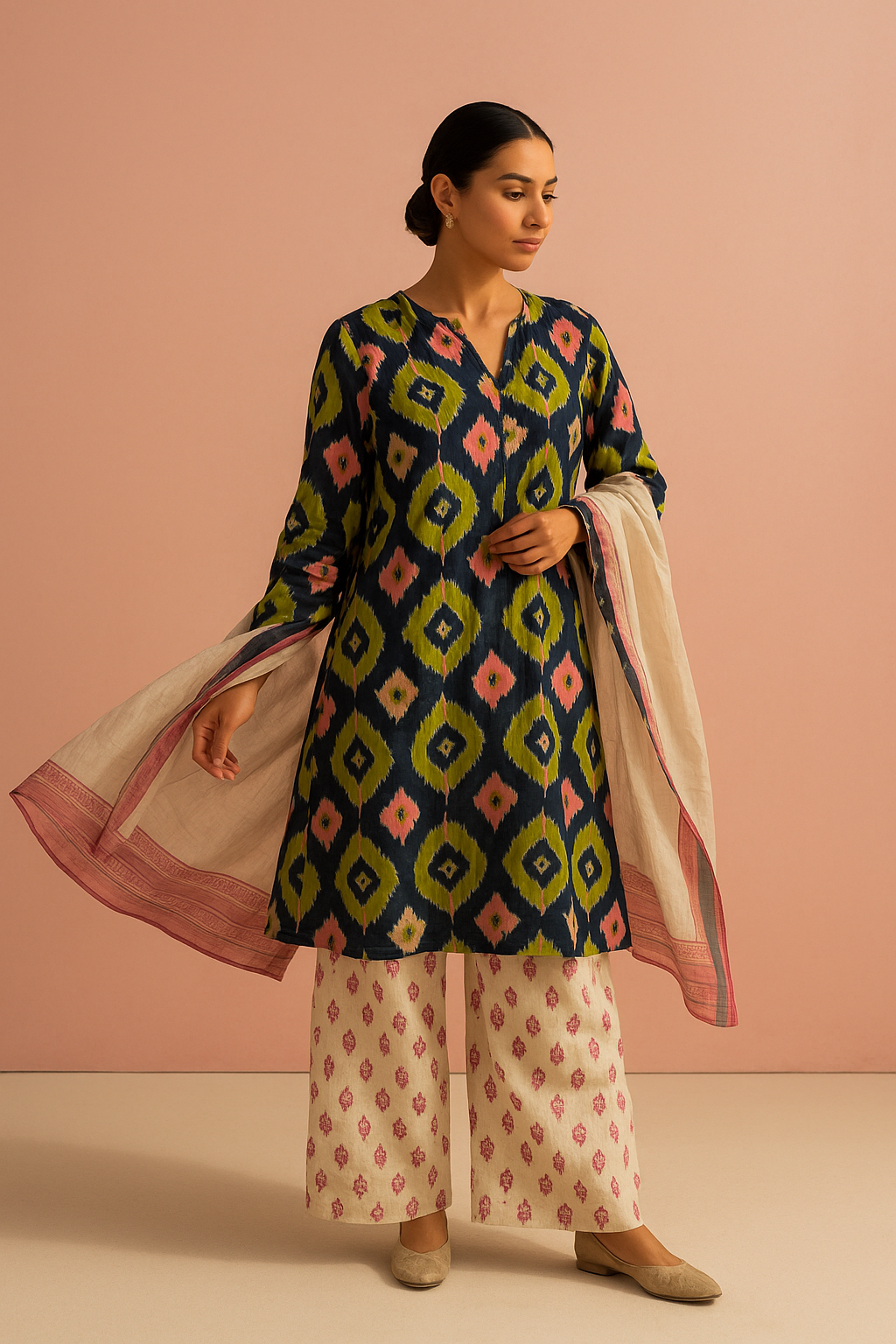 Jaipur Ikat Bloom Co-ord