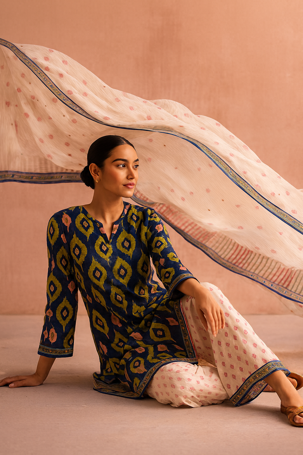 Jaipur Ikat Bloom Co-ord