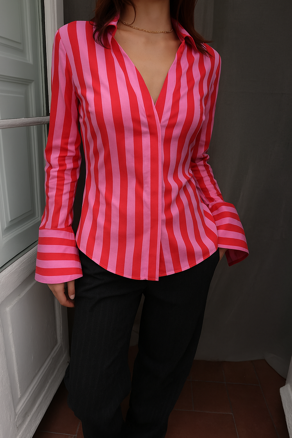 Candy Stripe Classic Shirt
