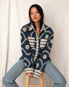 Indigo Block Shirt