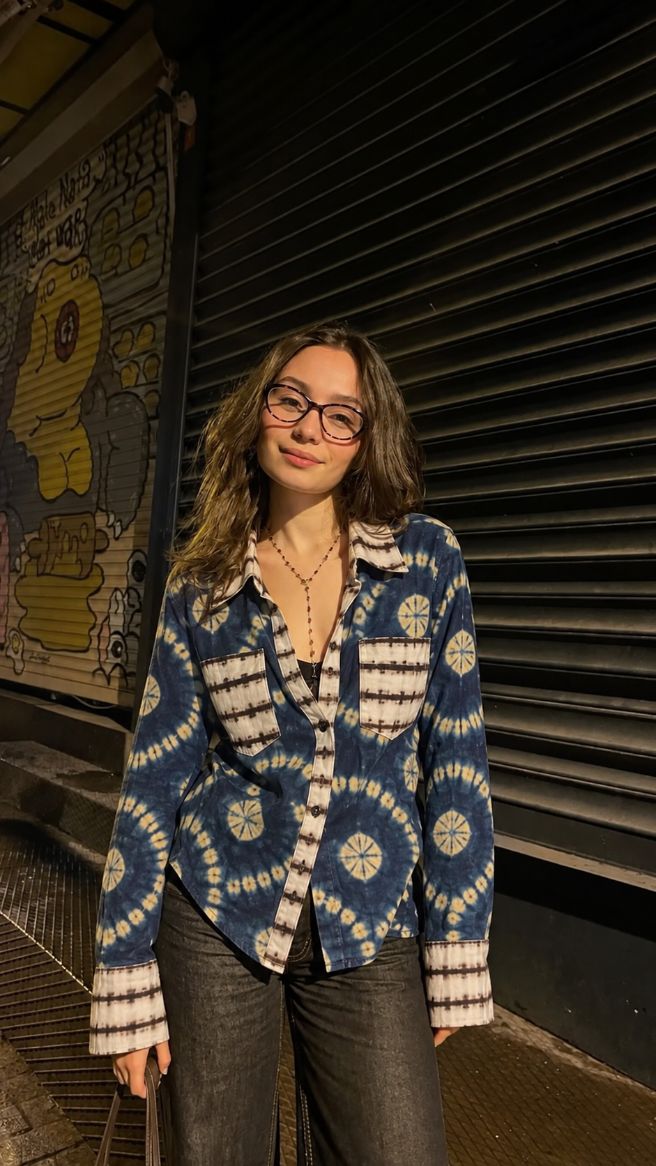 Indigo Block Shirt