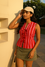 Veronica Bow Top