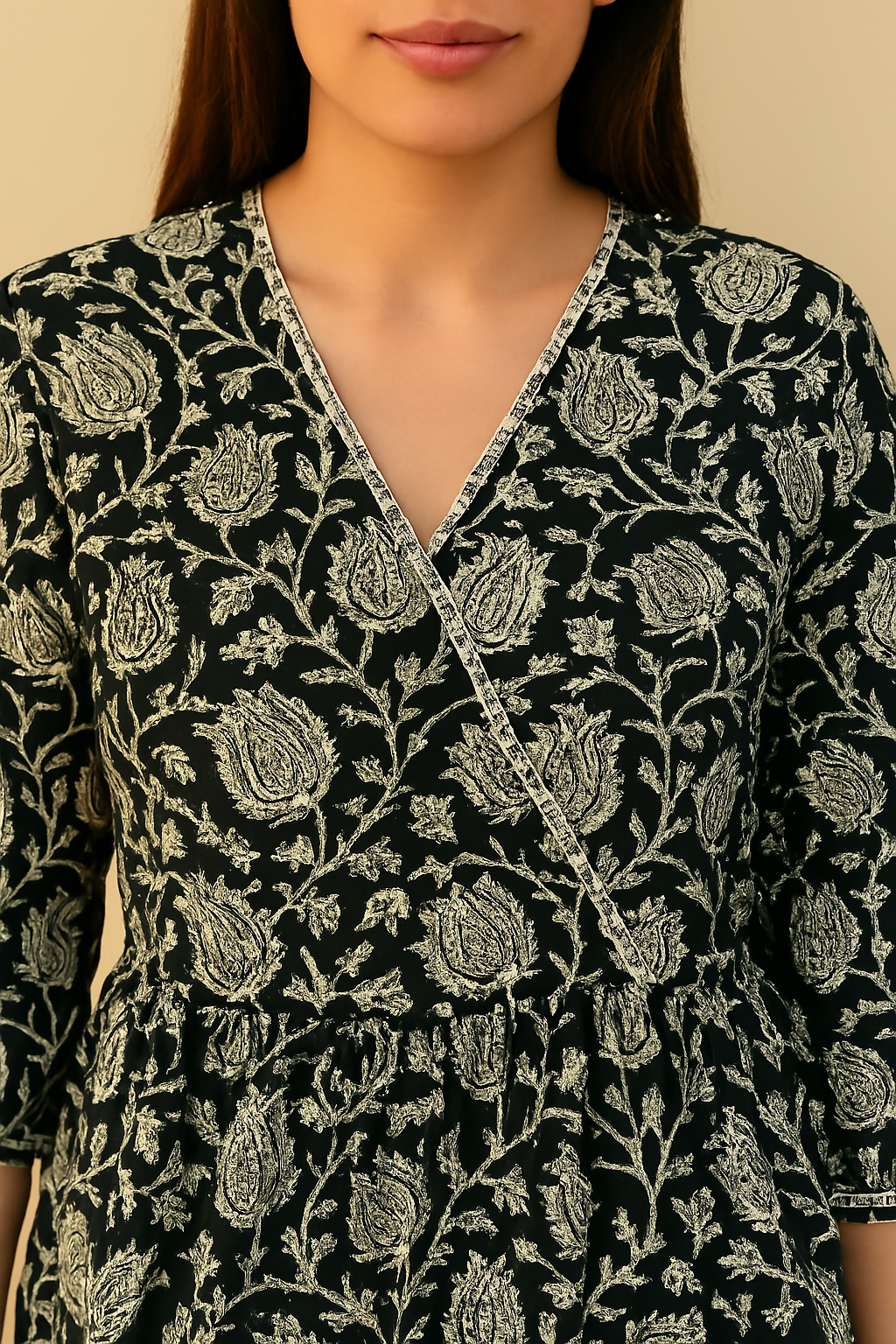 Short Wrap Tops