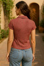 Miss Gingham Shirt
