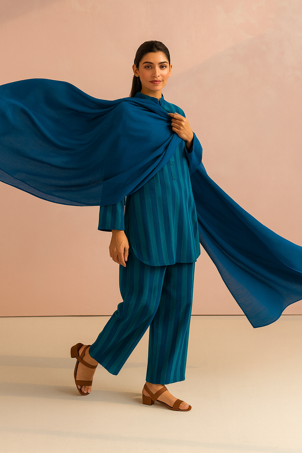 Sea Breeze Stripe Set