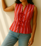 Veronica Bow Top