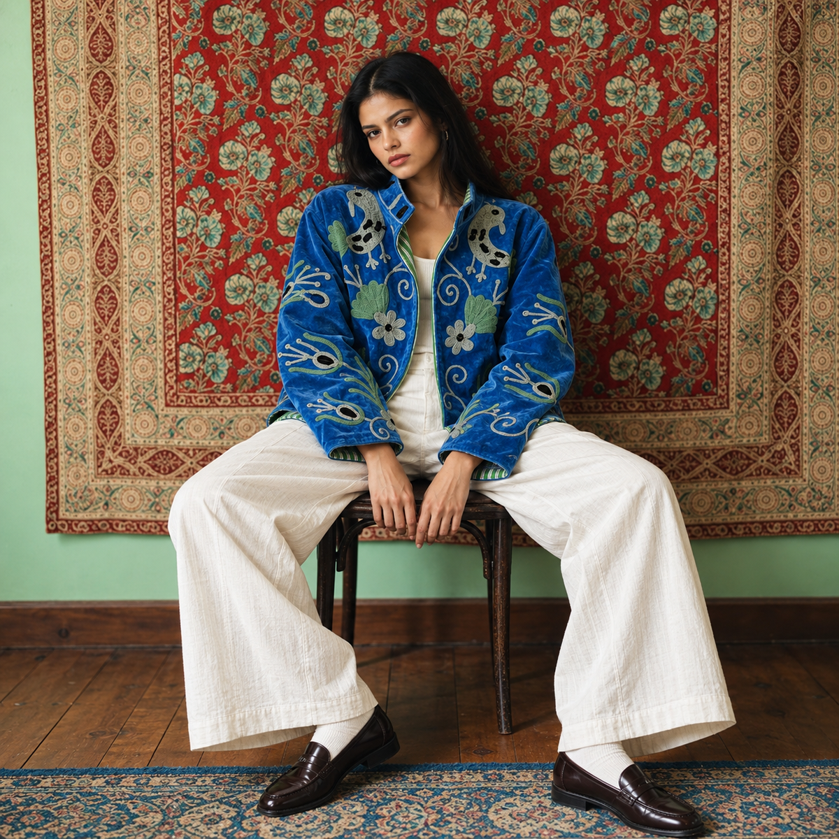 Embroidered Reversible Jacket (Limited Edition)