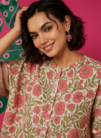 Gulbagh Boxy Kaftan Shirt
