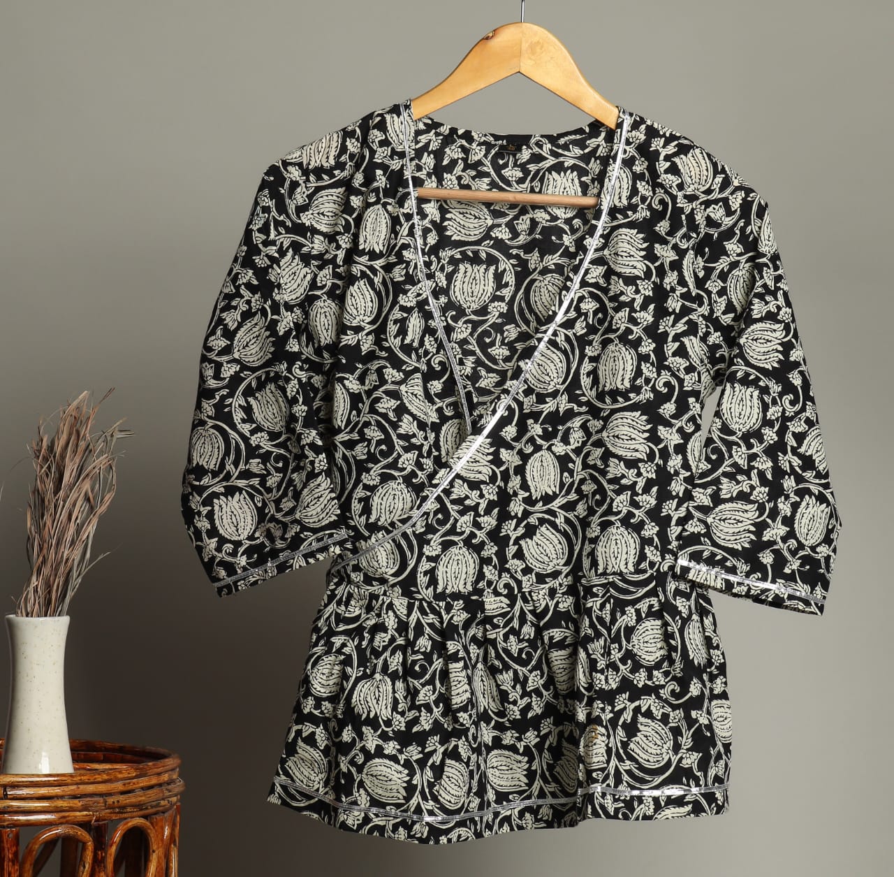 Short Wrap Tops