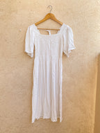 White Midi Dress