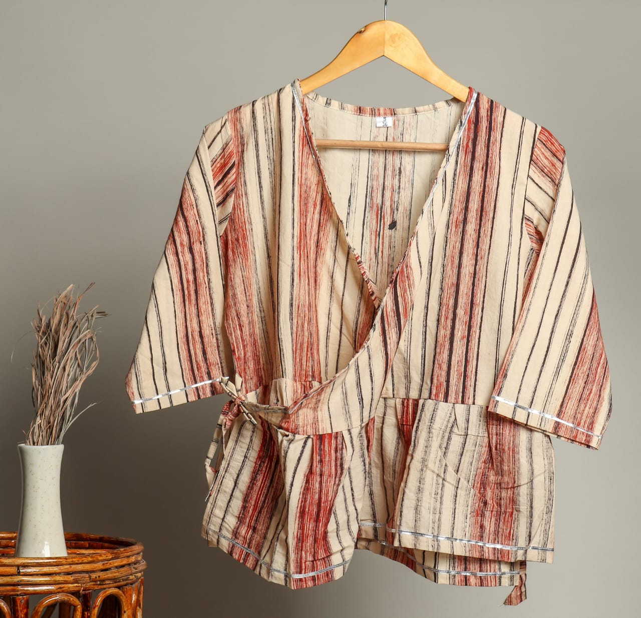 Short Wrap Tops