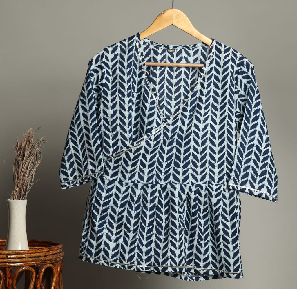 Short Wrap Tops