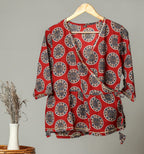 Short Wrap Tops