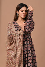 Bagru Hand Block Suit Set