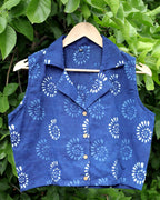 Hand Block Vest Top
