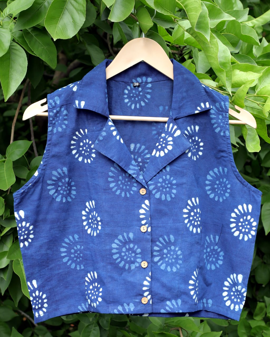Hand Block Vest Top