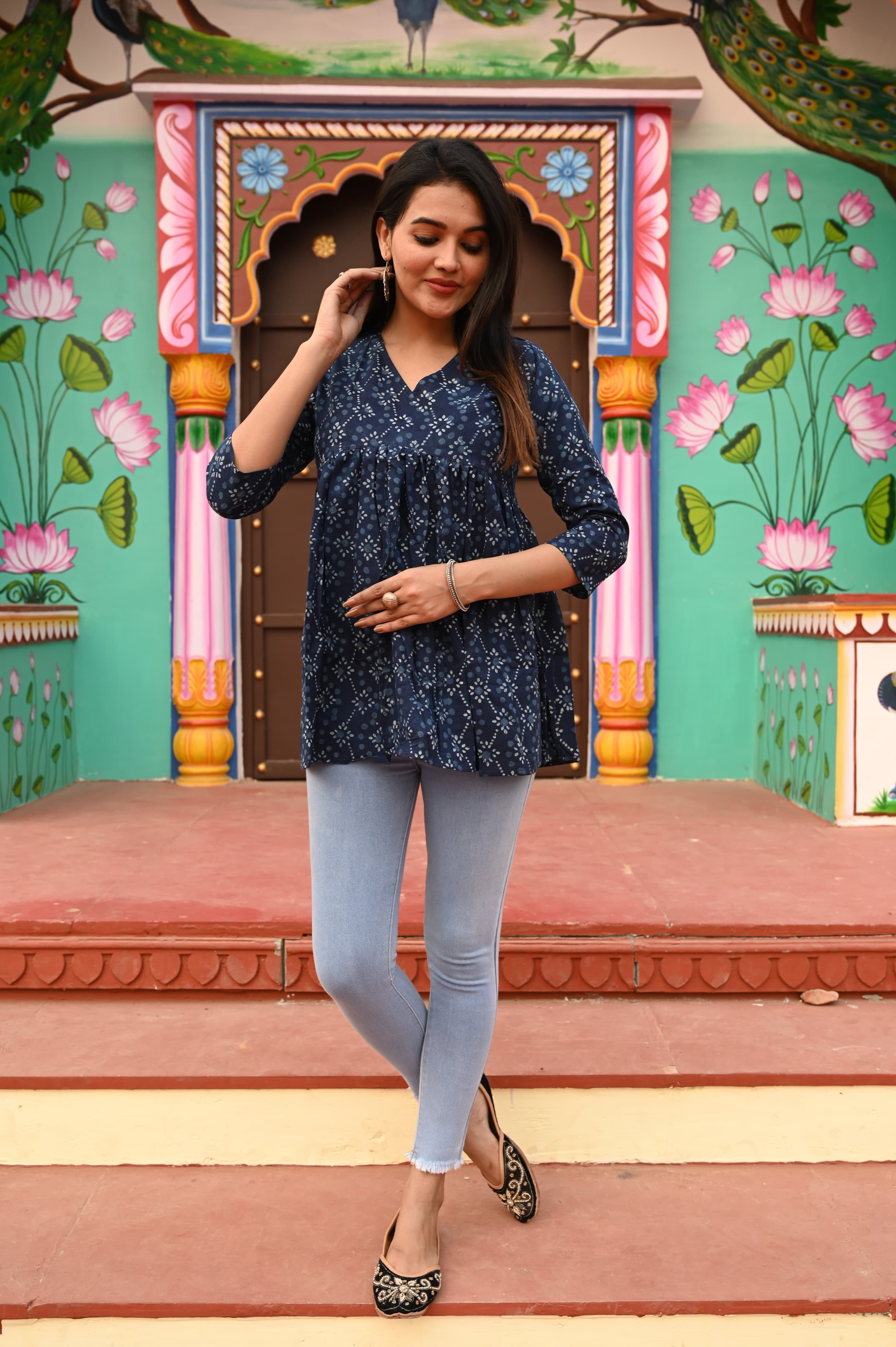 Frill Short Kurti