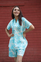 Block Print Short Co-ord Set